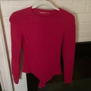 Abercrombie & Fitch pink bodysuit